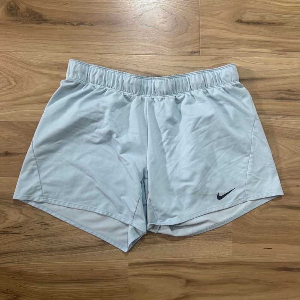 Nike Dri-Fit light blue shorts running Athletic size large